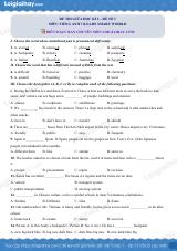 Đề thi giữa kì 2 Tiếng Anh 7 iLearn Smart World - Đề số 3